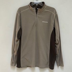 Columbia pullover 3/4 zip Lg